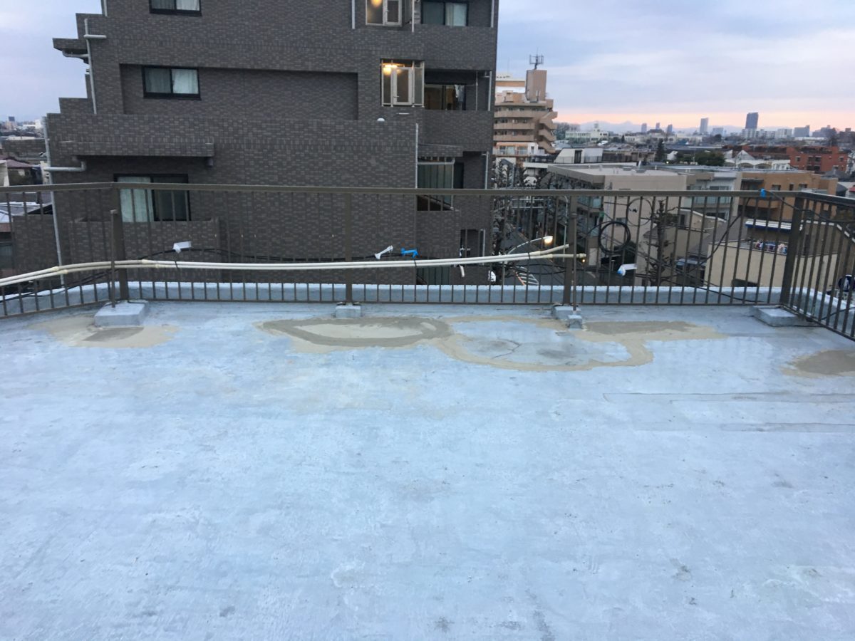 茨城県笠間市　防水工事